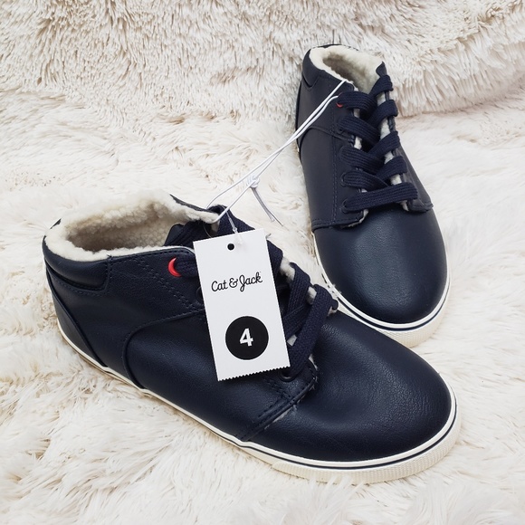 Cat & Jack Other - [ new ] Navy Sherpa Sneakers
